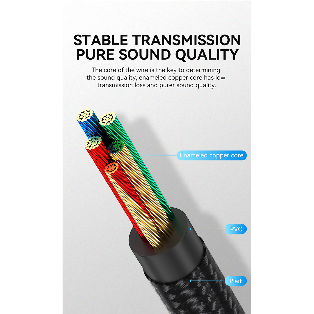 Adaptador Audio USB-C a 3.5mm + Mic VegGieg V-K105 | Tarjeta de Sonido Externa | Laptop / Android 8