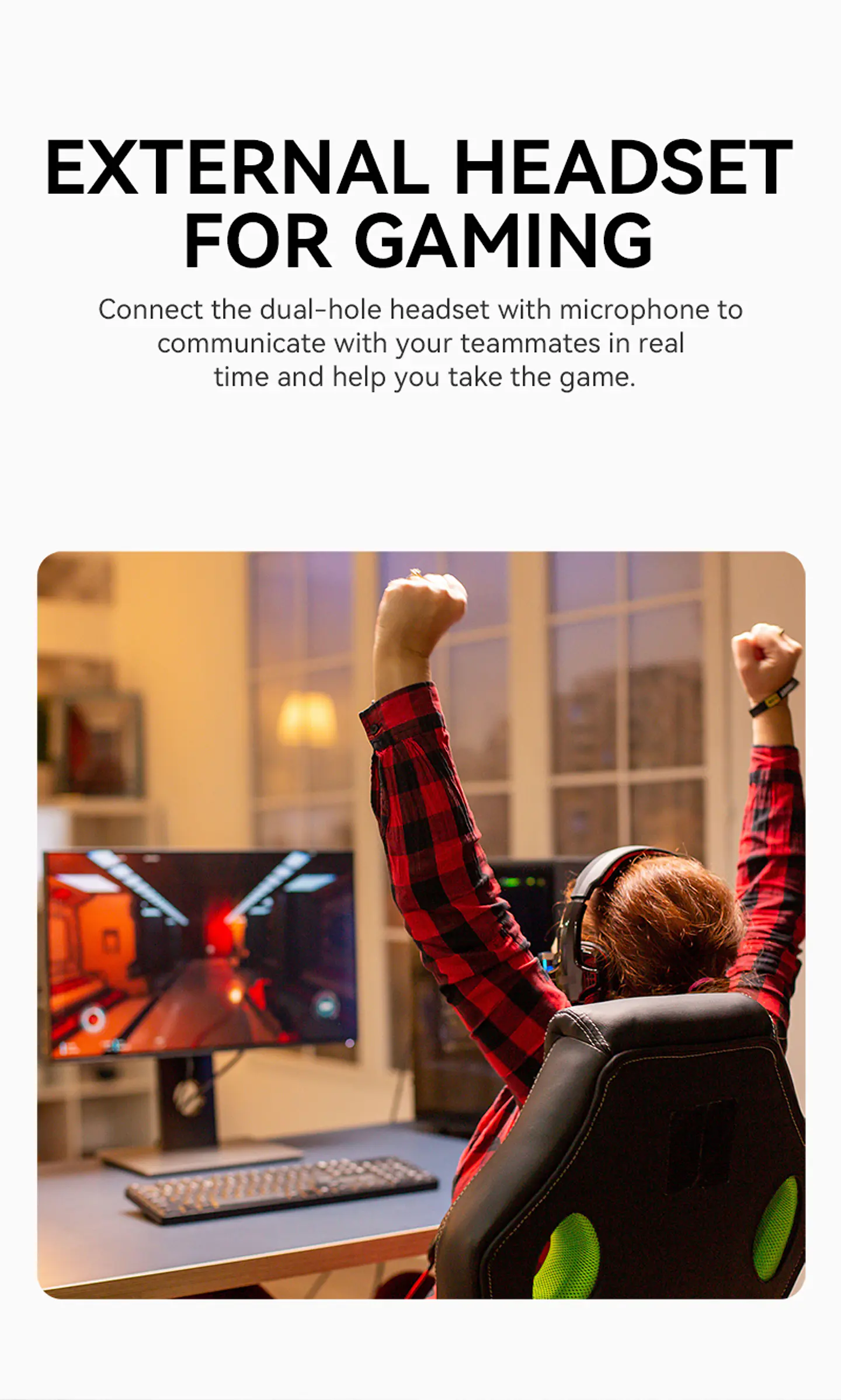 Adaptador USB a Audio 3.5mm + Mic VegGieg V-K103 | Tarjeta de Sonido USB | Plug & Play 3