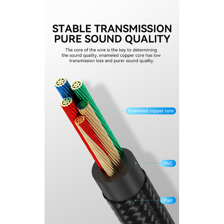 Adaptador USB a Audio 3.5mm + Mic VegGieg V-K103 | Tarjeta de Sonido USB | Plug & Play 8