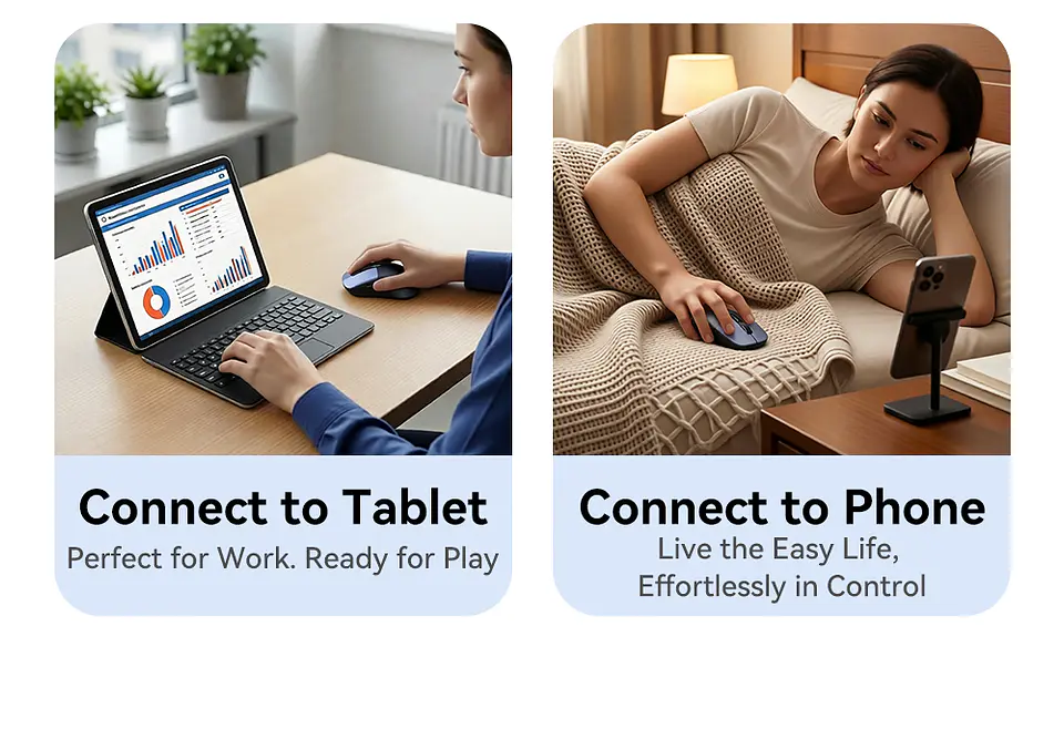 Mouse Inalámbrico VegGieg G900 | Bluetooth + 2.4 GHz | 3600 DPI | Pantalla Digital | Recargable 2