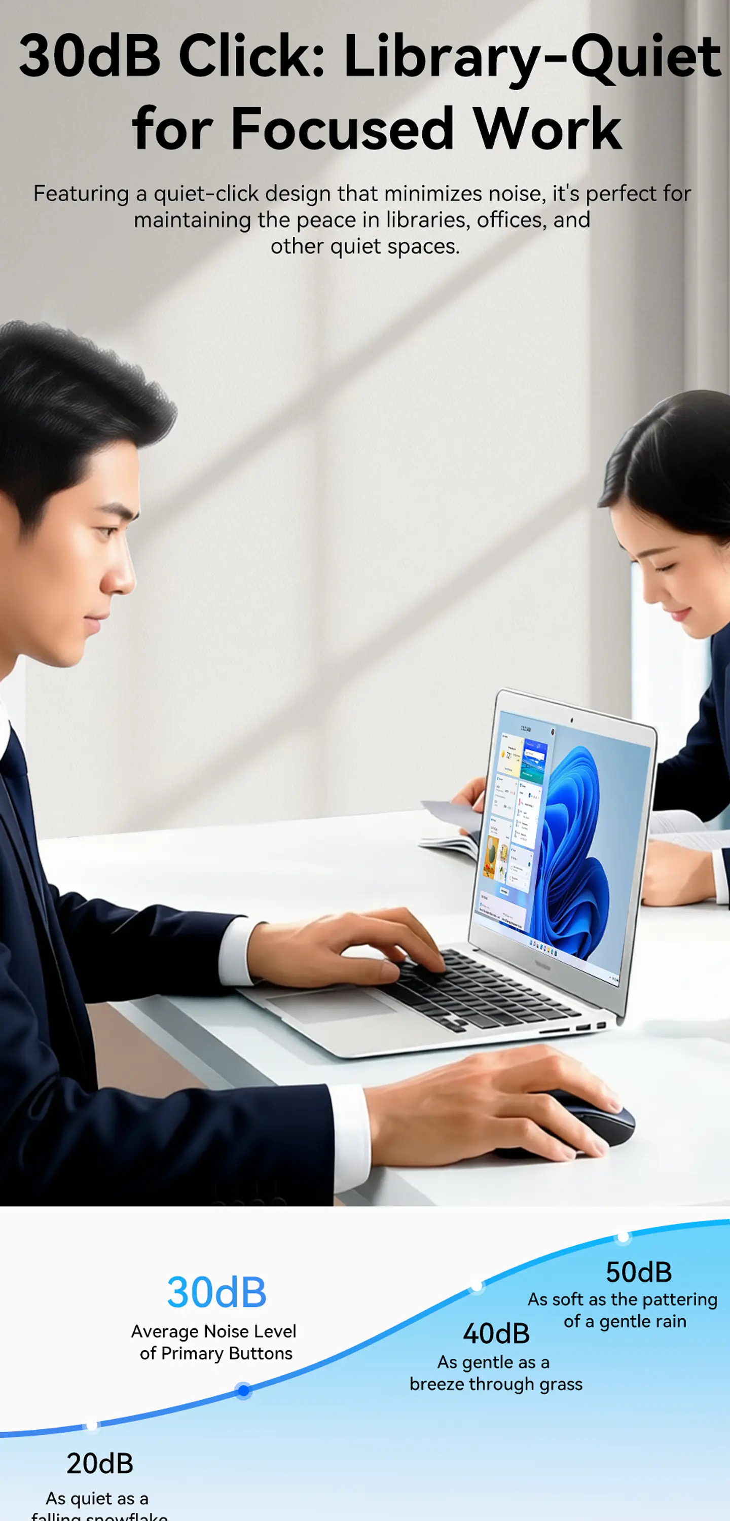 Mouse Inalámbrico VegGieg G900 | Bluetooth + 2.4 GHz | 3600 DPI | Pantalla Digital | Recargable 13