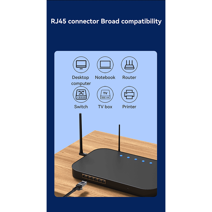 Cable de Red CAT7 10Gbps VegGieg  Blindado – Alta Velocidad Ethernet Gamer / Profesional 11