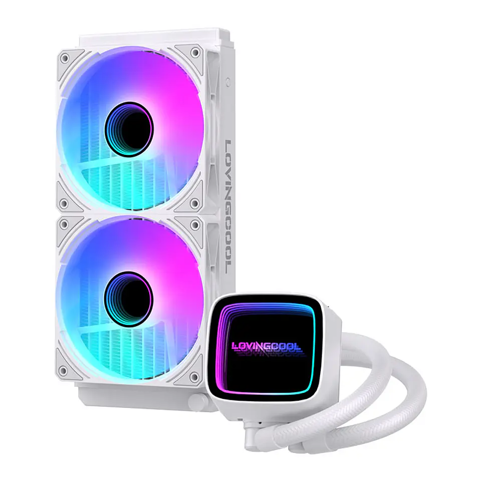 Aio refrigeración liquida TDP 250W  240mm  ARgb Cpu Intel Amd  4