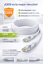 Cable Red Cat6 Ethernet Alta Velocidad Gaming Camara Oficina 100% Cobre Internet Xbox Streaming Router - Miniatura 3