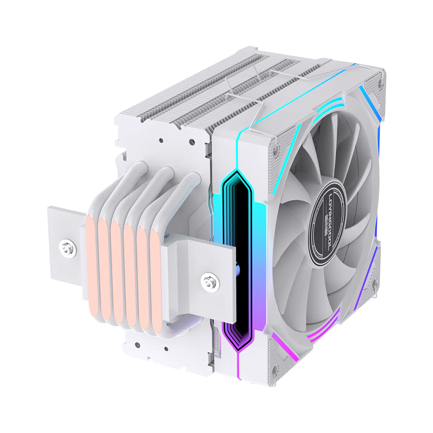 Enfriador Cpu Lovingcool 120mm Tdp 220w  Amd Intel 63 Cfm 4