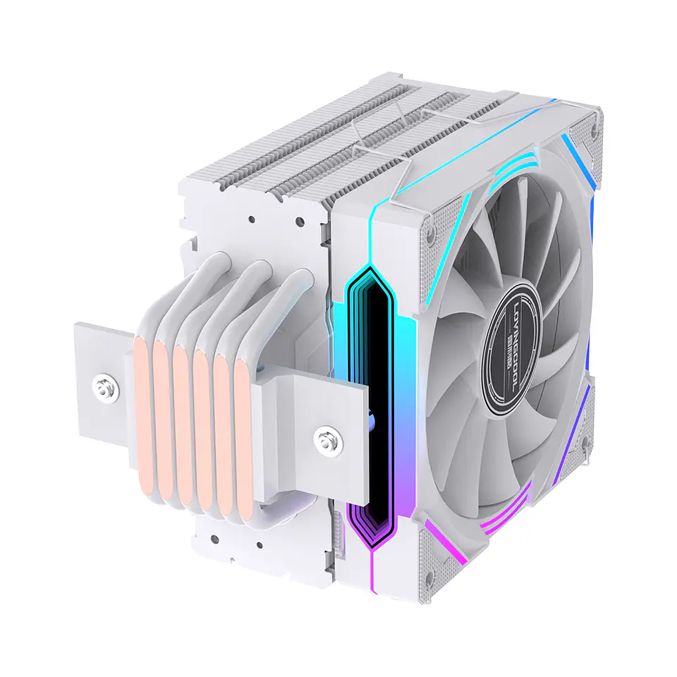 Enfriador Cpu Lovingcool 120mm Tdp 220w  Amd Intel 63 Cfm 4