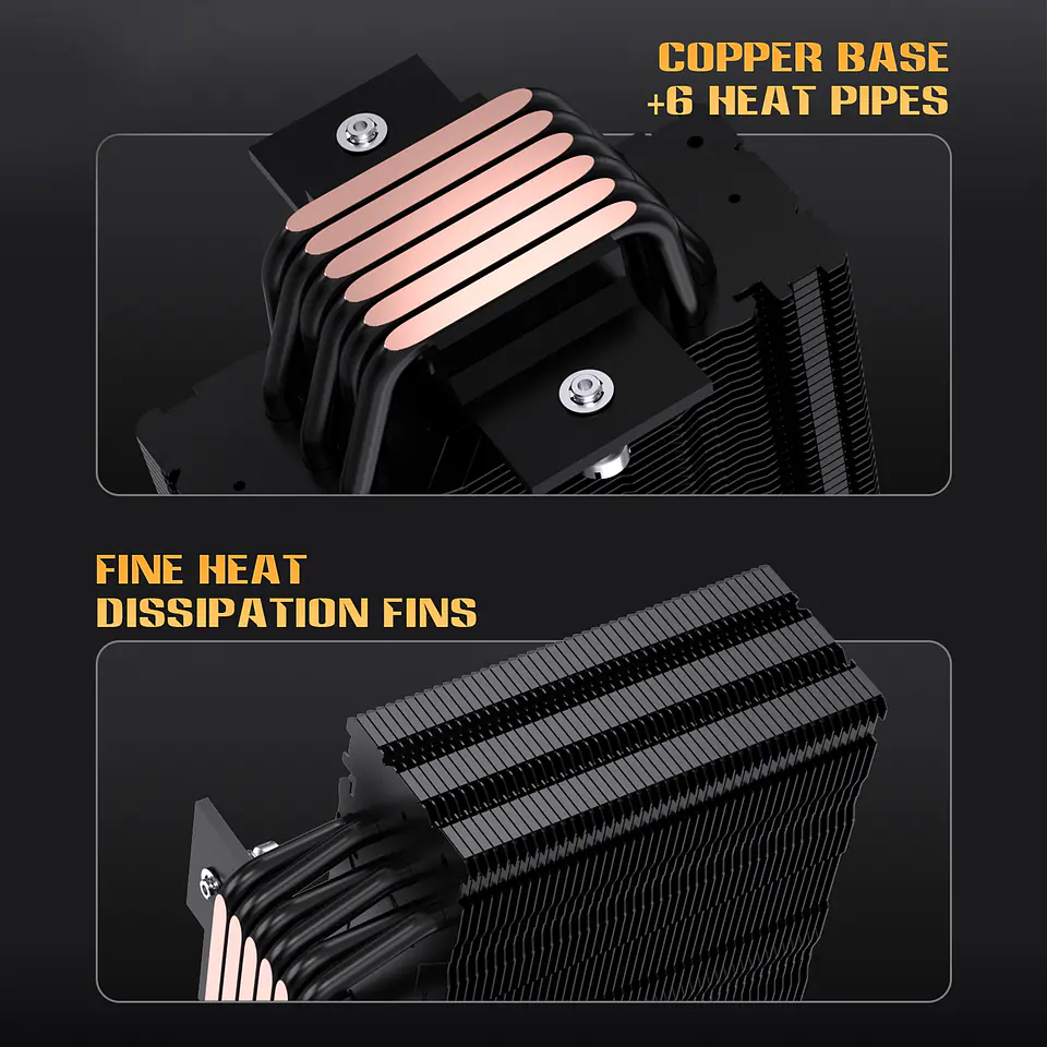 Enfriador Cpu Lovingcool 120mm Tdp 220w  Amd Intel 63 Cfm 11