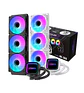 Refrigeracion Aio 360mm Argb Amd Intel Tdp 300w 68 Cfm - Miniatura 1