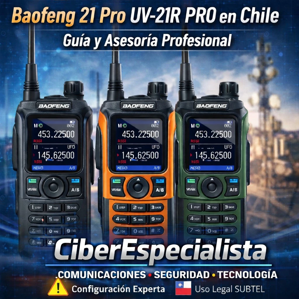 Guía de Implementación: Radiocomunicadores Profesionales para Faenas, Minería y Trekking en Chile