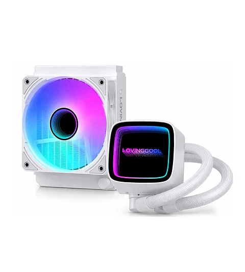 Aio refrigeración liquida lovingcool TDP 120W  120mm  ARgb Cpu Intel Amd 
