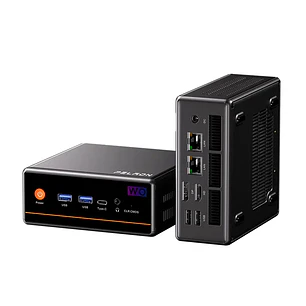 Mini PC Ryzen 5 5600H 16GB RAM 512GB SSD Windows Wifi Bluetooth HDMI Oficina Empresa Rapido Computador Compacto Escritorio Negocio Multitarea Bajo Consumo Alto Rendimiento
