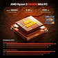 Mini PC Ryzen 5 5600H 16GB RAM 512GB SSD Windows Wifi Bluetooth HDMI Oficina Empresa Rapido Computador Compacto Escritorio Negocio Multitarea Bajo Consumo Alto Rendimiento - Miniatura 2