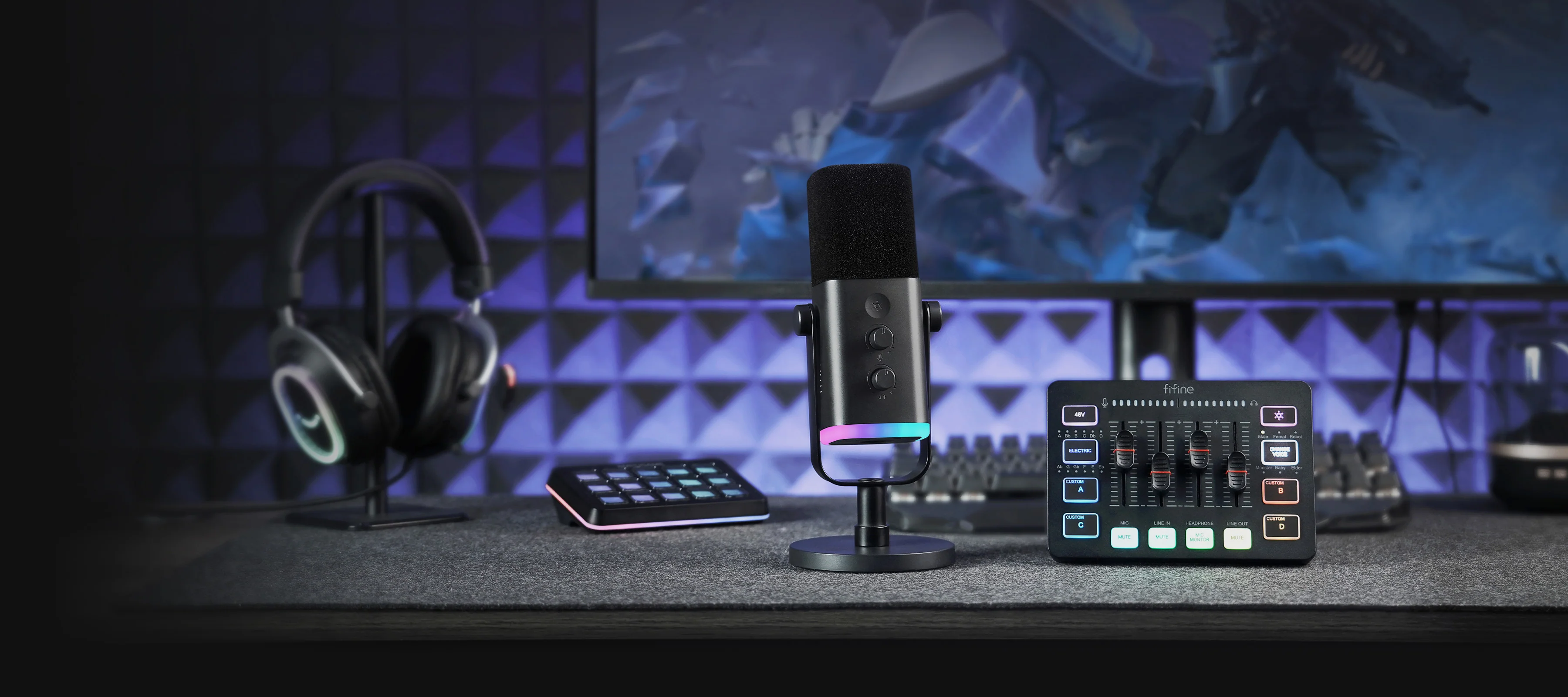 FIFINE: micrófonos de alta calidad para creadores, streamers, gamers y profesionales del audio