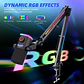 Microfono Fifine AM8PROT USB XLR Dinamico RGB Con Brazo Podcast Streaming Gaming YouTube Twitch TikTok Cardioide Monitoreo Tiempo Real PC PS5 Estudio Profesional - Miniatura 5