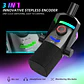 Microfono Fifine AM8PROT USB XLR Dinamico RGB Con Brazo Podcast Streaming Gaming YouTube Twitch TikTok Cardioide Monitoreo Tiempo Real PC PS5 Estudio Profesional - Miniatura 6