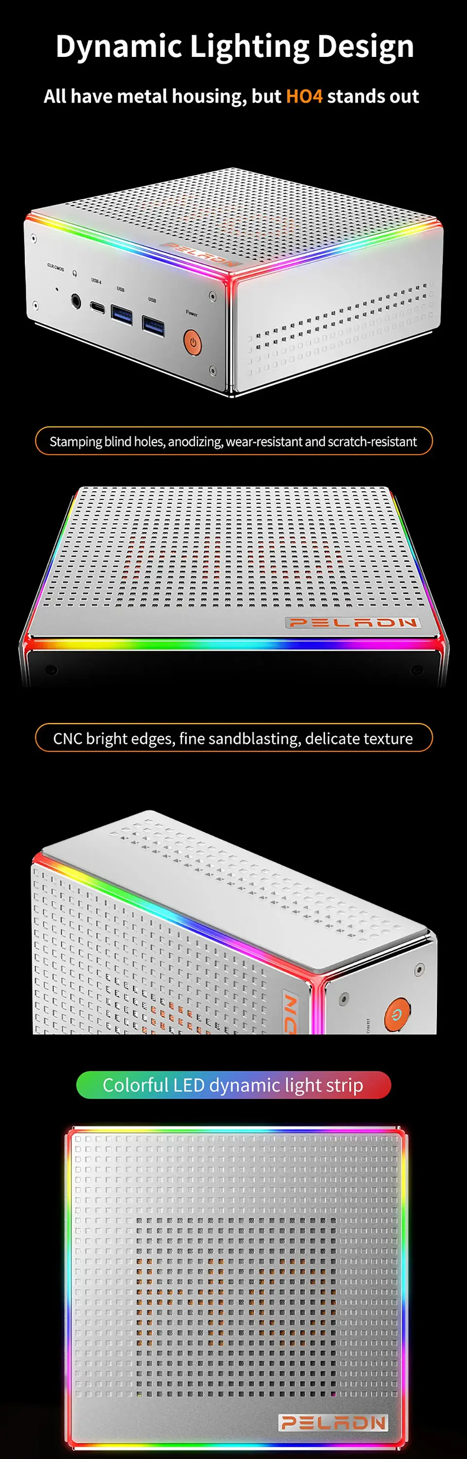 Mini PC PELADN HO4 Intel Core i5-12450H | Potencia Compacta para Oficina, Estudio y Productividad 6