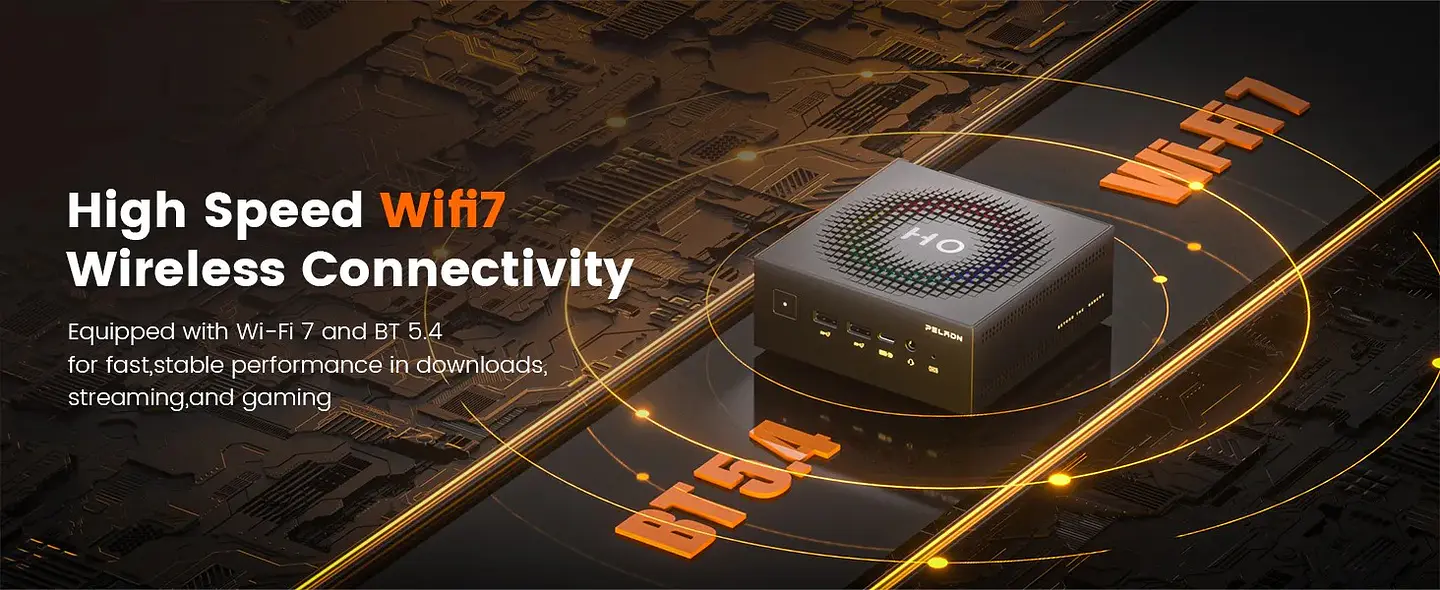 Mini PC PELADN HO5 HX370 Ryzen AI 9 | Potencia Premium con Inteligencia Artificial 9