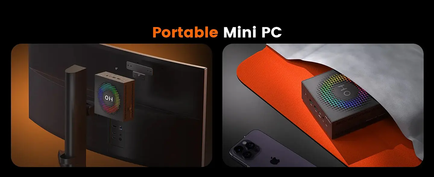 Mini PC PELADN HO5 HX370 Ryzen AI 9 | Potencia Premium con Inteligencia Artificial 14