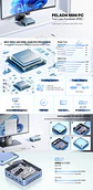 Mini PC PELADN Wi-6 N150 Blue | Compacta, Eficiente y Lista para Trabajar - Miniatura 6