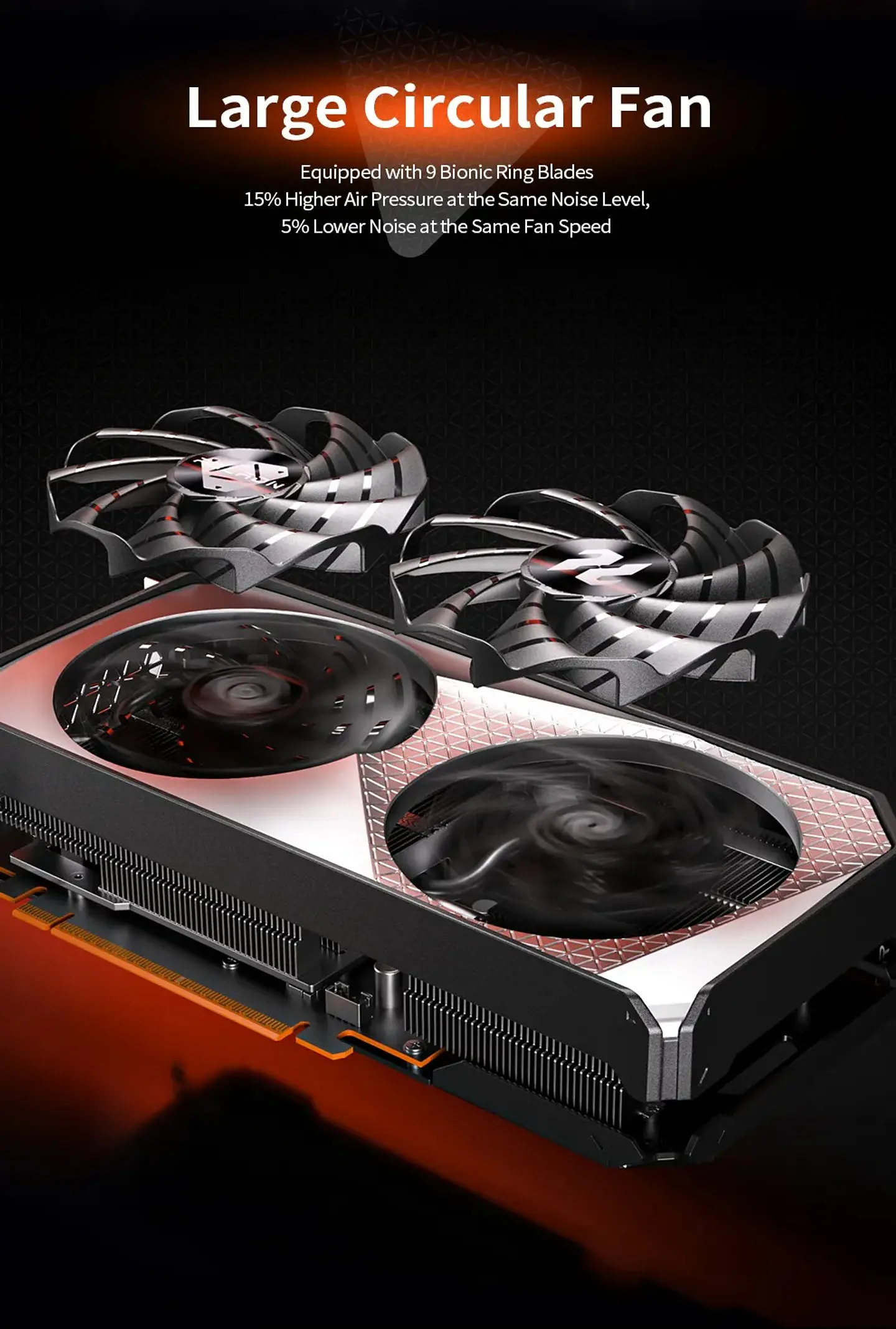 Tarjeta Gráfica PELADN GeForce RTX 5050 8GB GDDR6 ARMOUR | Rendimiento RTX 50 para Gaming y Creación 11