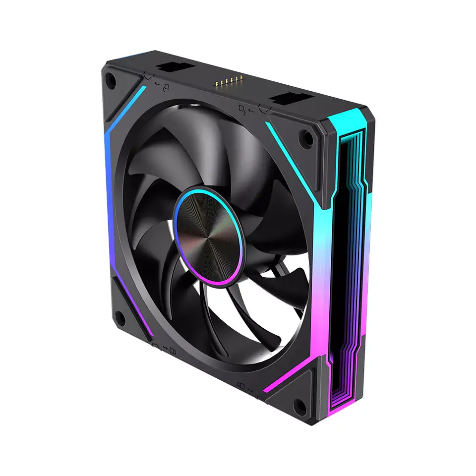 Ventilador PC 120mm ARGB Lovingcool PL-120 Pro Modular RGB Gamer 4
