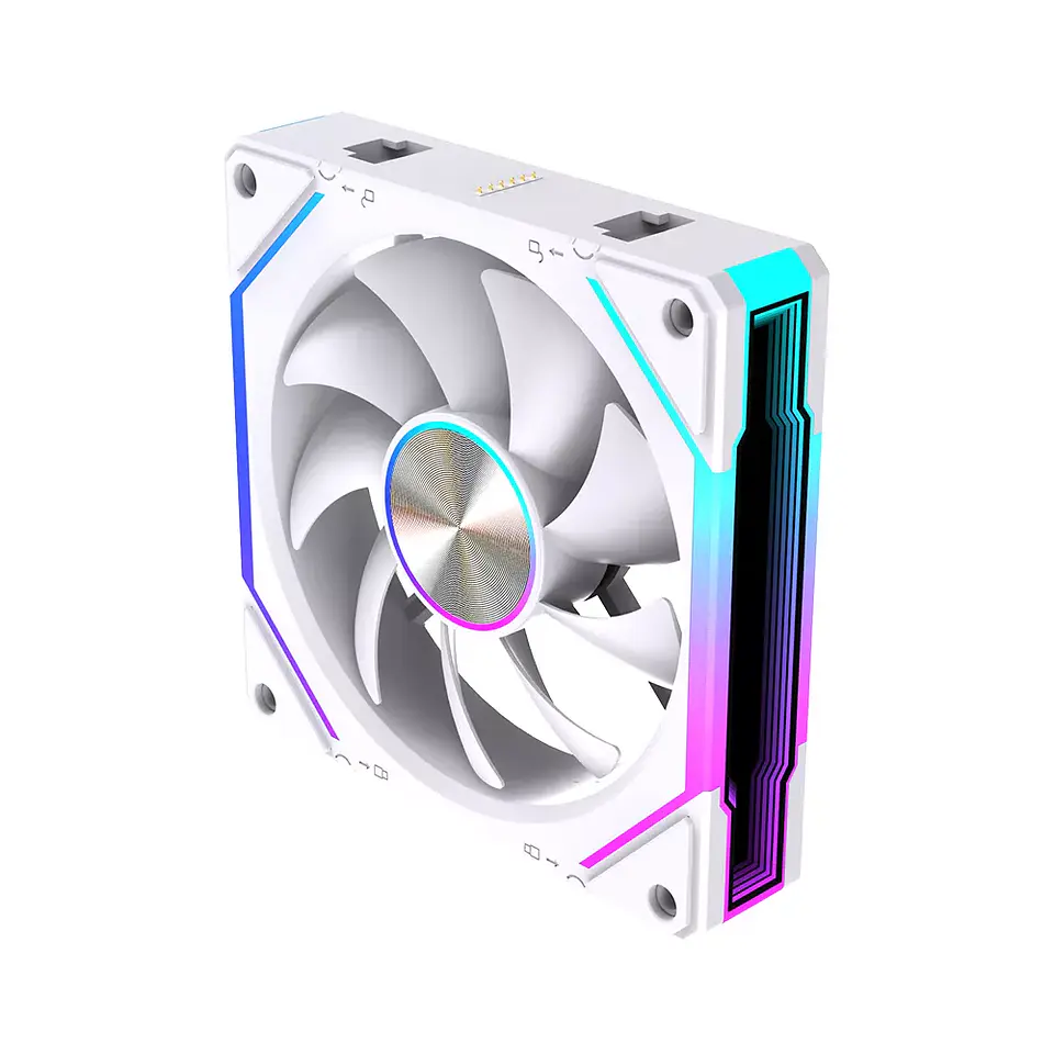 Ventilador PC 120mm ARGB Lovingcool PL-120 Pro Modular RGB Gamer 7