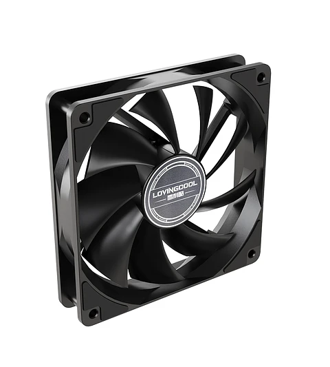 Ventilador PC 120mm Lovingcool DZPKK-120 Negro Sin RGB