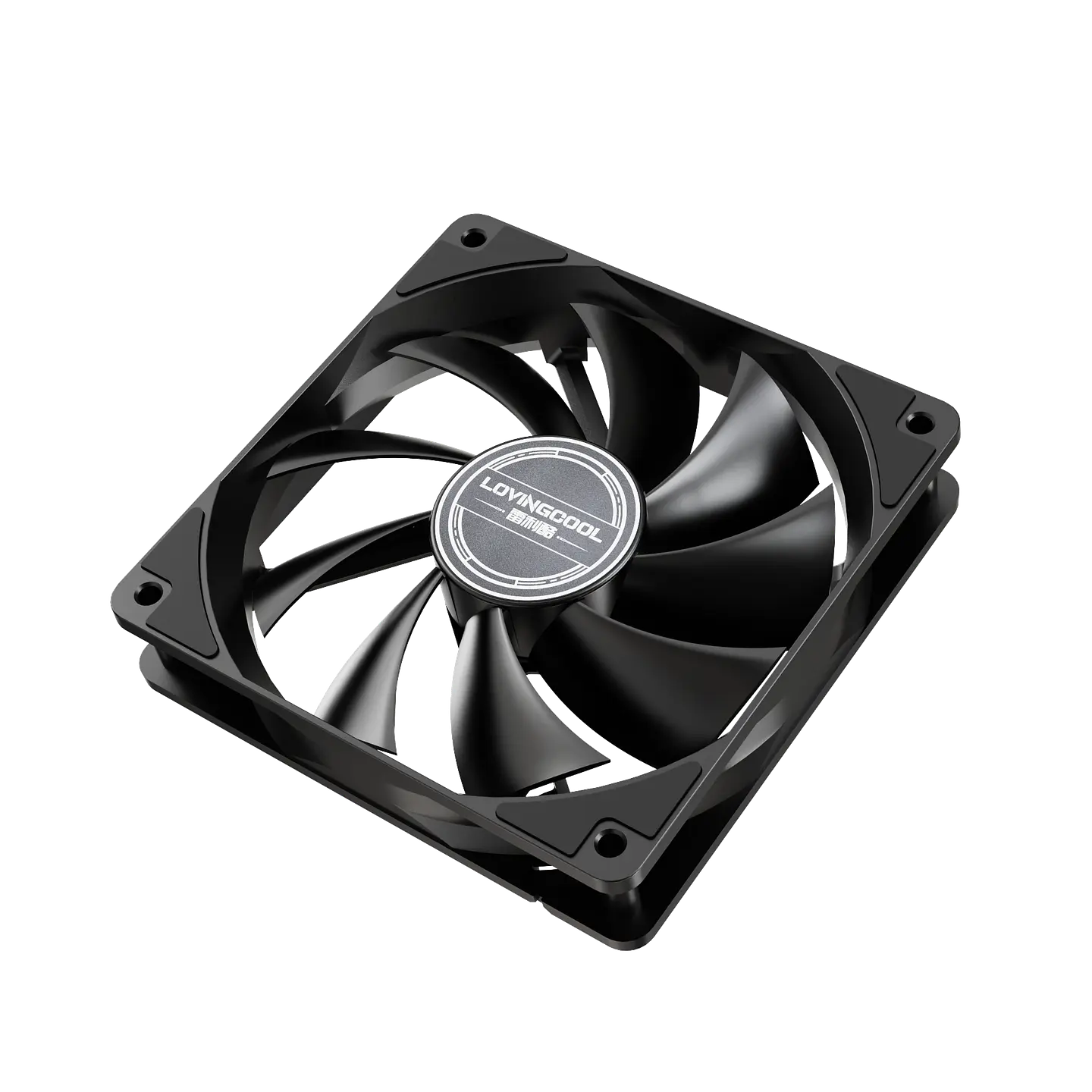 Ventilador PC 120mm Lovingcool DZPKK-120 Negro Sin RGB 4