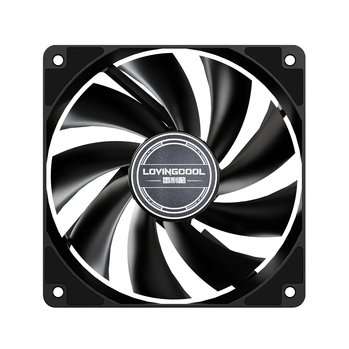 Ventilador PC 120mm Lovingcool DZPKK-120 Negro Sin RGB 6