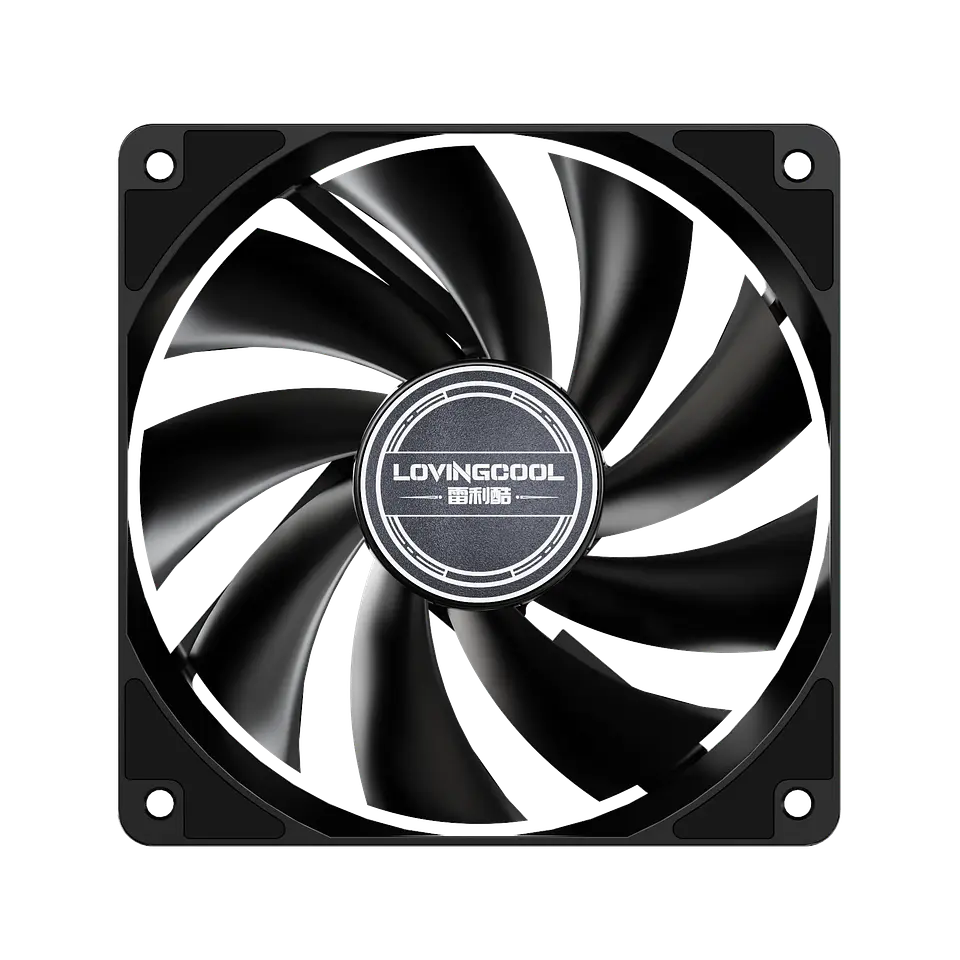 Ventilador PC 120mm Lovingcool DZPKK-120 Negro Sin RGB 6