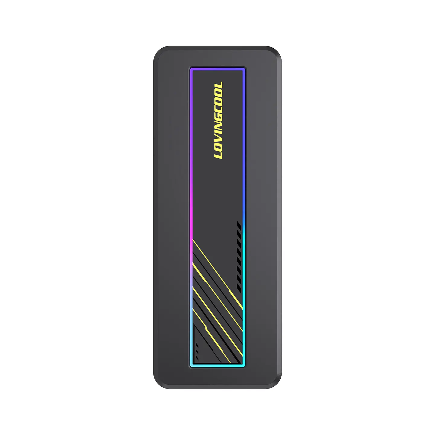 Controlador ARGB Lovingcool K47 Negro para Ventiladores PWM y Luces ARGB 5V 4