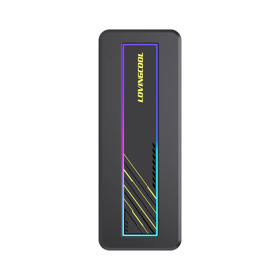Controlador ARGB Lovingcool K47 Negro para Ventiladores PWM y Luces ARGB 5V 4