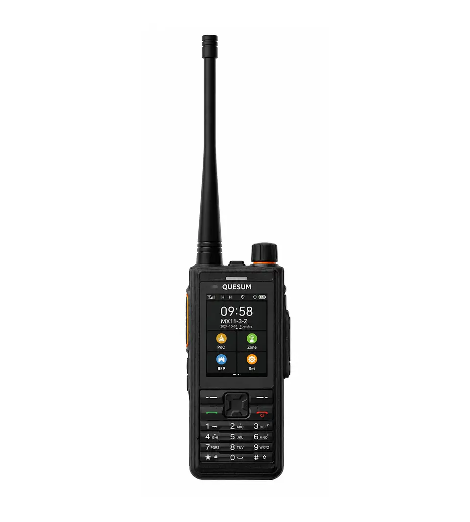 Radio Profesional Quesum MAX11 PoC + DMR + Analógica IP68 1