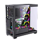 Gabinete Gamer Lovingcool A10 ATX 10 Ventiladores maximo USB 3.0– Blanco o Negro - Miniatura 3