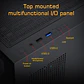 Gabinete Gamer CoreForce A20 ATX con Pantalla LCD 5.5” – Vidrio Panorámico y Hasta 9 Ventiladores - Miniatura 14