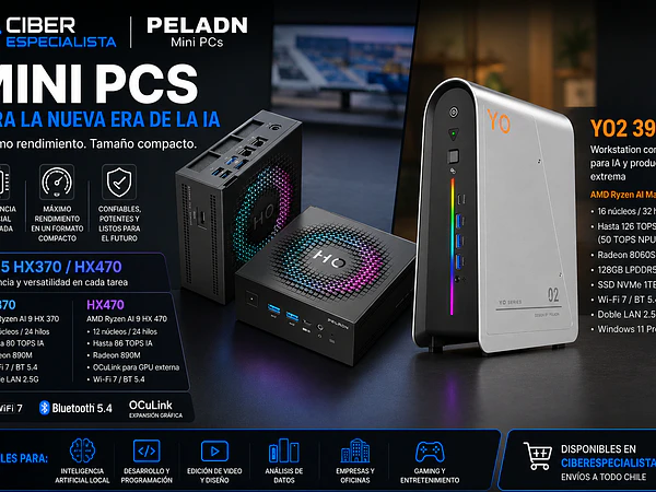 Mini PCs con Inteligencia Artificial: la nueva generación de computadores compactos para productividad, empresas y creación de contenido