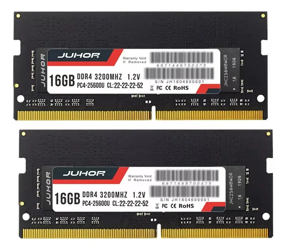 Memoria RAM JUHOR DDR4 16GB 3200MHz para Notebook 2