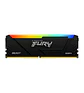 Memoria RAM 8GB DDR4 3200MHz DIMM CL16 Non-ECC 1.35V 288p Kingston FuryBeastRGB - Miniatura 1
