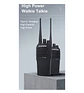 X2 Radio Bf-1909 Uhf, Profesional Baofeng, Alta Potencia Bandas De Frecuencia Dual Band Color Negro - Miniatura 5