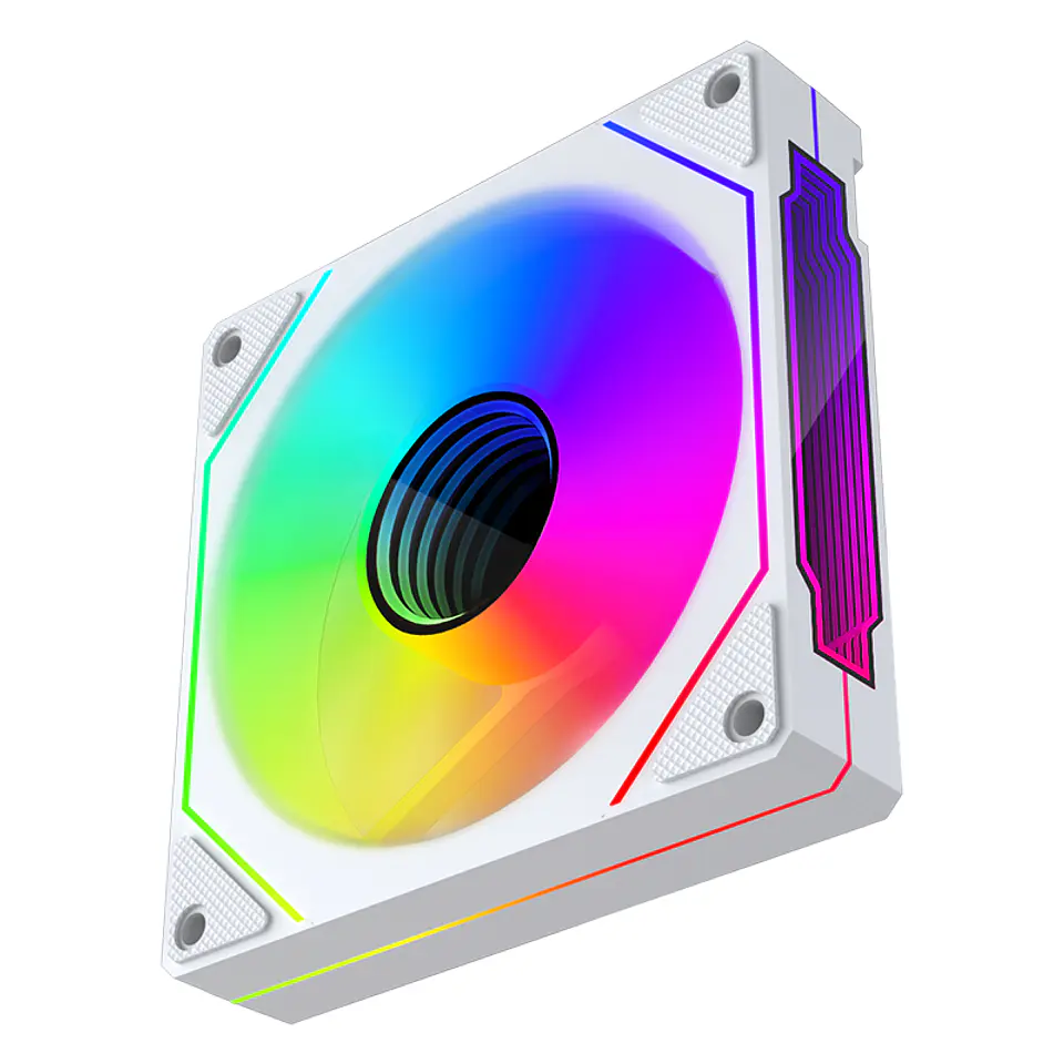 Ventilador Pc Gamer 4pines Coreforce 120mm Argb  Pwm 55 Cfm 4