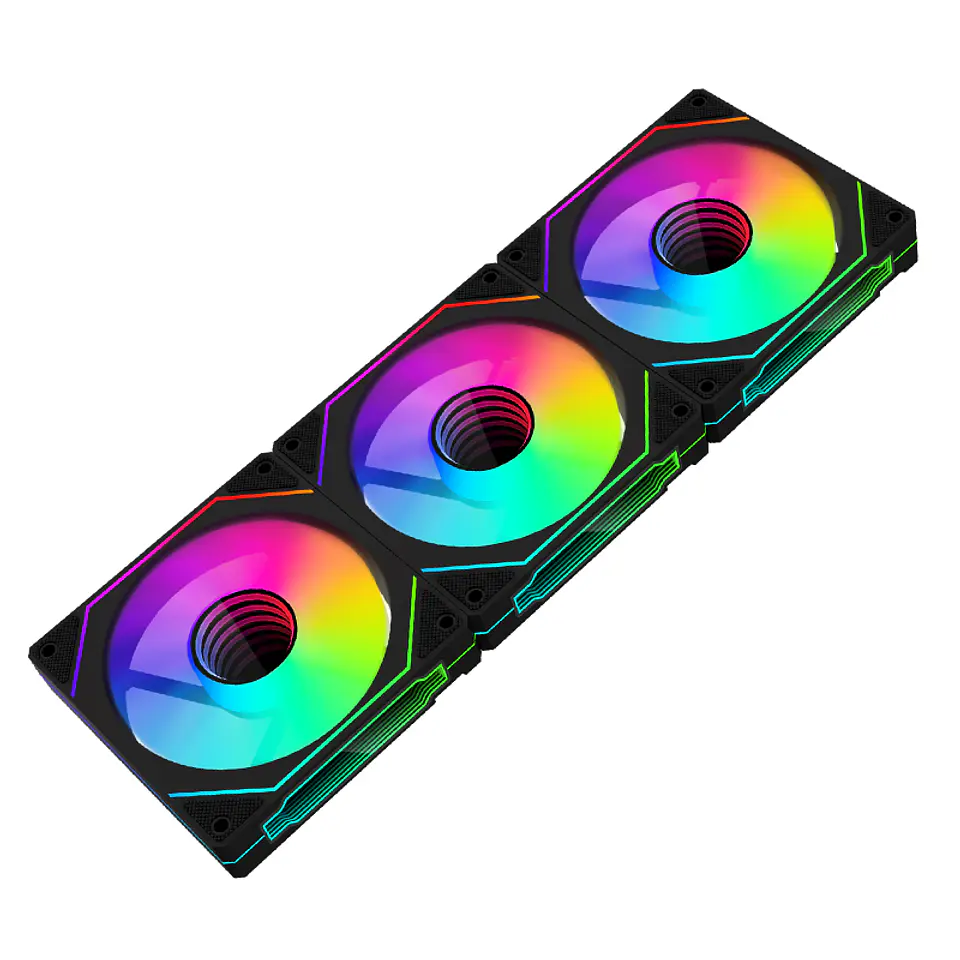 Ventilador Pc Gamer 4pines Coreforce 120mm Argb  Pwm 55 Cfm 6