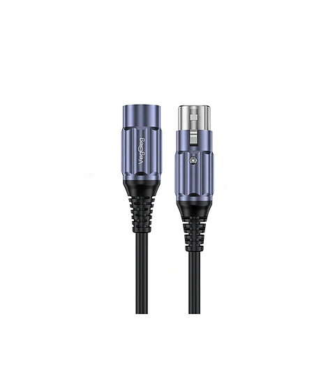 Cable Xlr Macho A Xlr Hembra Veggieg 10 y 15  Metros Para Audio
