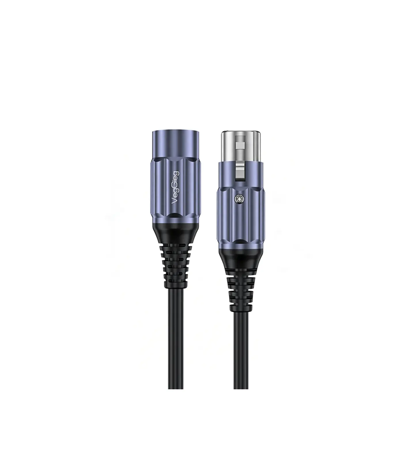 Cable Xlr Macho A Xlr Hembra Veggieg 10 y 15  Metros Para Audio 1