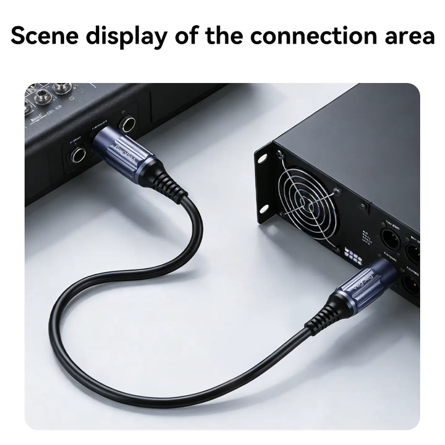 Cable Xlr Macho A Xlr Hembra Veggieg 10 y 15  Metros Para Audio 4