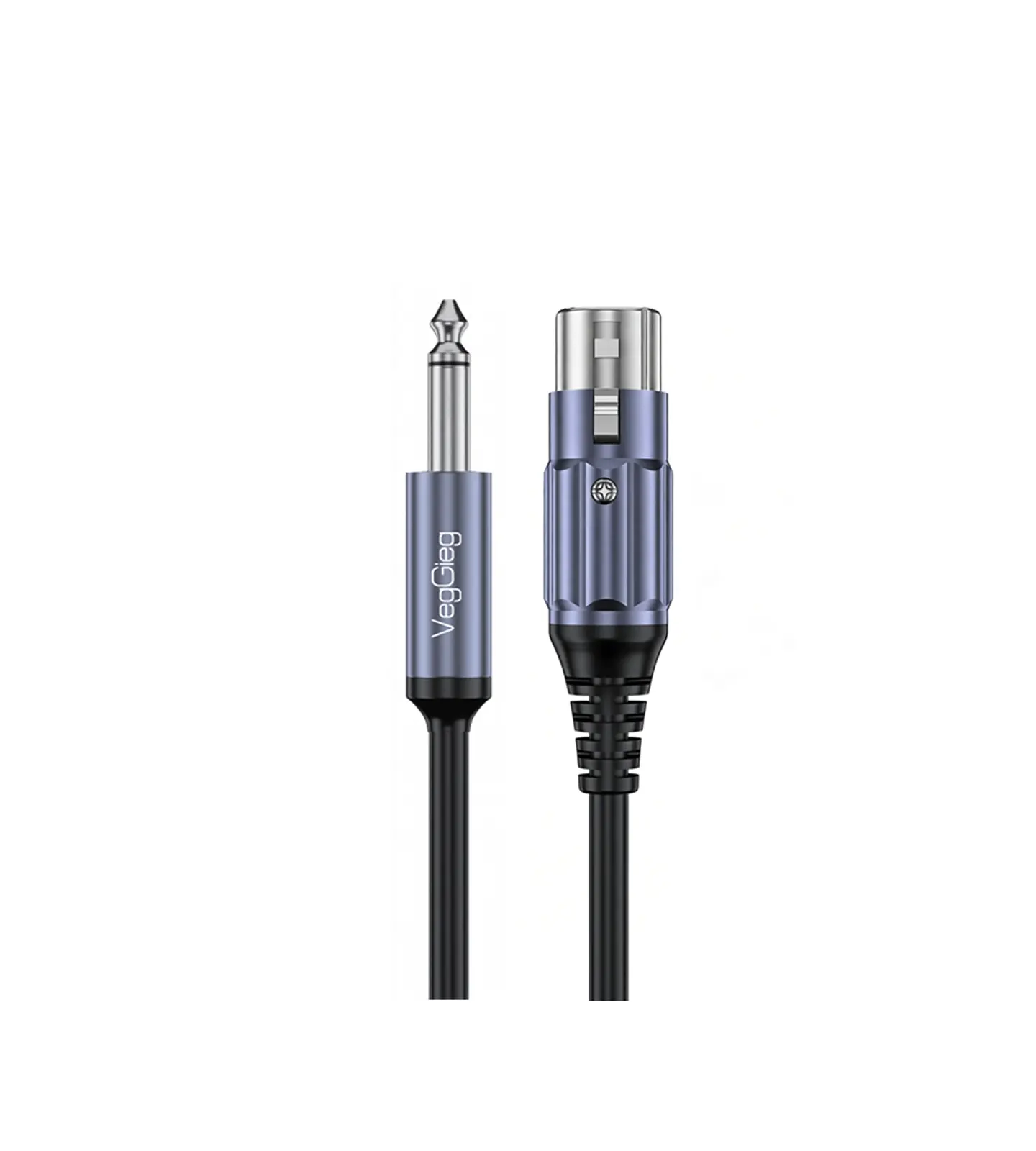 Cable Veggieg Xlr Hembra A Plug 6.35mm Macho Para Audio Pro 1