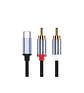 Cable Usb-c A 2 Rca Veggieg A622 3 Metros Para Audio - Miniatura 1