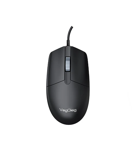 Mouse Con Cable Veggieg G005 Usb Oficina 1.8m 3 Botones