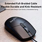 Mouse Con Cable Veggieg G005 Usb Oficina 1.8m 3 Botones - Miniatura 5
