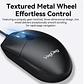 Mouse Con Cable Veggieg G005 Usb Oficina 1.8m 3 Botones - Miniatura 6