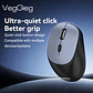 Mouse Veggieg G880 Inalámbrico Conexión 2.4 Ghz + Bluetooth - Miniatura 2